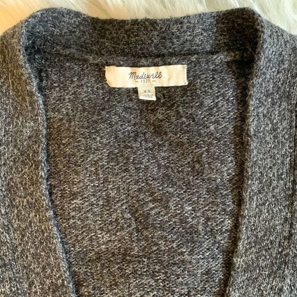 Madewell Sweaters - Madewell Long Cardigan Charcoal Gray Sweater! ❤️